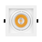 Светильник MS-VORTEX-BUILT-S140x140-30W Warm3000 (WH-WH, 17 deg, 230V) (Arlight, IP20 Металл, 5 лет) Lednikoff