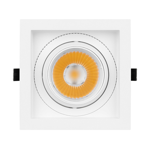 Светильник MS-VORTEX-BUILT-S140x140-30W Warm3000 (WH-WH, 17 deg, 230V) (Arlight, IP20 Металл, 5 лет) Lednikoff