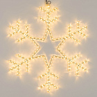 Фигура светодиодная ARD-SNOWFLAKE-M4-750x750-324LED Warm (230V, 18W) (Ardecoled, IP65) Lednikoff