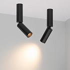 Светильник SP-NUANCE-SURFACE-FLAP-R35-7W Warm3000 (BK, 36 deg, 230V) (Arlight, IP40 Металл, 5 лет) Lednikoff