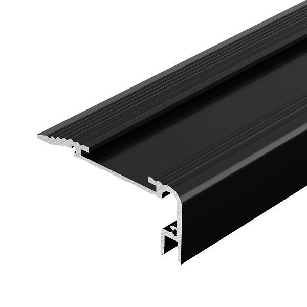 Профиль STAIR-W60-2000 ANOD BLACK (Arlight, Алюминий) Lednikoff