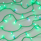 Светодиодная гирлянда ARD-STRING-CLASSIC-10000-GREEN-100LED-MILK-FLASH Green (230V, 7W) (Ardecoled, IP65) Lednikoff