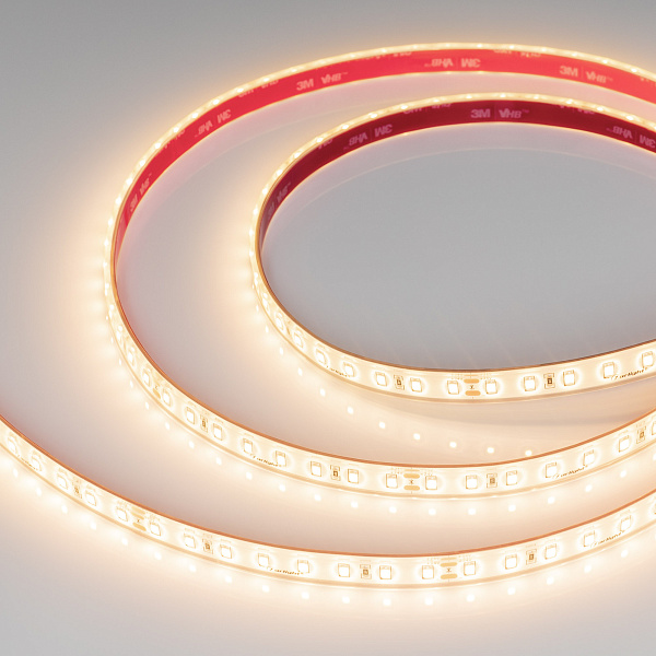 Светодиодная лента герметичная RTW-PS-A80-12mm 24V Warm3000 (4.8 W/m, IP67, TWP100, 5m) (Arlight, -) Lednikoff