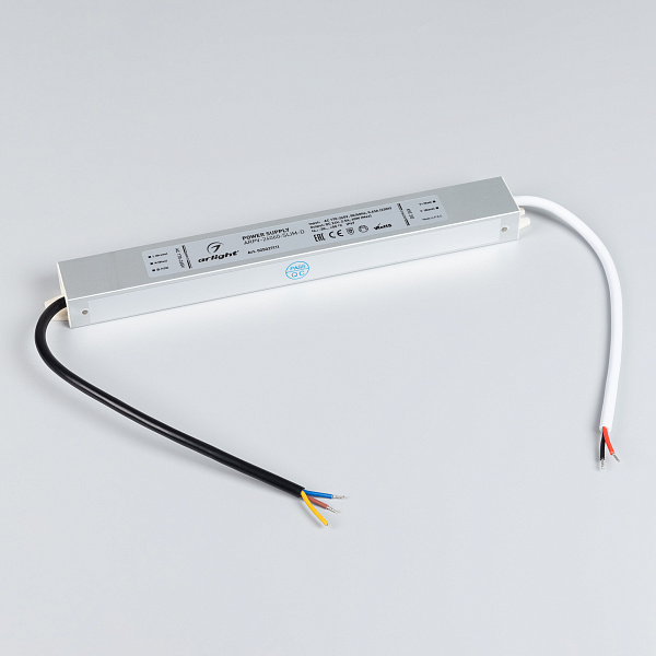 Блок питания ARPV-24060-SLIM-D (24V, 2.5A, 60W) (Arlight, IP67 Металл, 3 года) Lednikoff