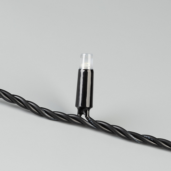 Светодиодная гирлянда ARD-STRING-CLASSIC-10000-BLACK-95LED-LIVE RGBW-DMX (24V, 10W) (Ardecoled, IP65) Lednikoff