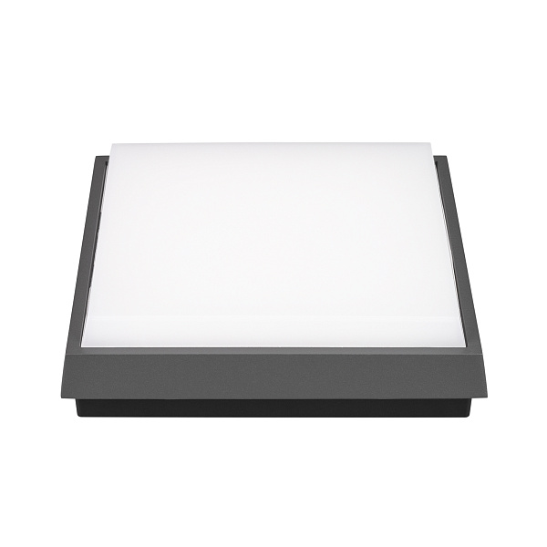 Светильник LGD-AREA-S175x175-10W Warm3000 (GR, 110 deg, 230V) (Arlight, IP54 Металл, 3 года) Lednikoff