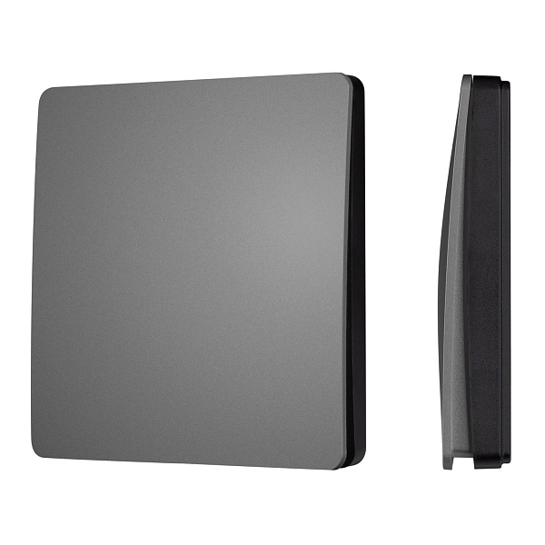 INTELLIGENT ARLIGHT Кнопочная панель KINETIC-801-22-1G-WP-SUF Grey (No battery, IP67, 433Mhz) (IARL, IP67 Пластик, 3 года) Lednikoff