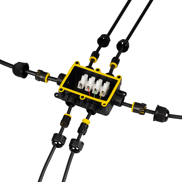 Коробка распределительная NEO-GERM-6-WTW (4-8mm) (Arlight, IP68) Lednikoff