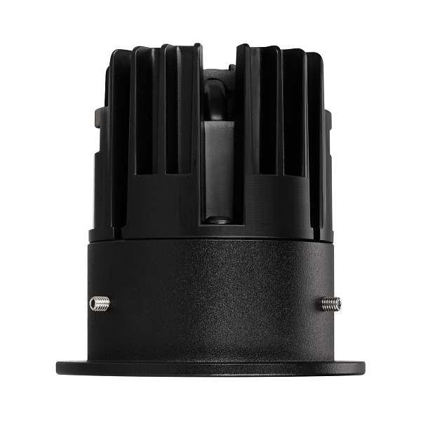 Светильник встраиваемый DL-VEILA-R63-8W Warm3000 (Черный RAL9005, A44x46 deg, 230V) (Arlight, IP20 Металл, 5 лет) Lednikoff