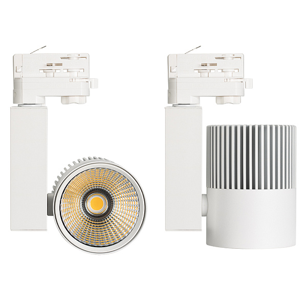 Светильник LGD-ARES-4TR-R100-40W Warm3000 (WH, 24 deg) (Arlight, IP20 Металл, 3 года)