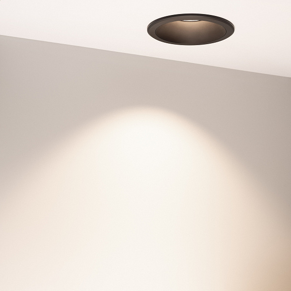 Светильник MS-ALORA-BUILT-R140-12W Day4000-MIX (BK, 60 deg, TRIAC) (Arlight, IP54 Пластик, 3 года) Lednikoff