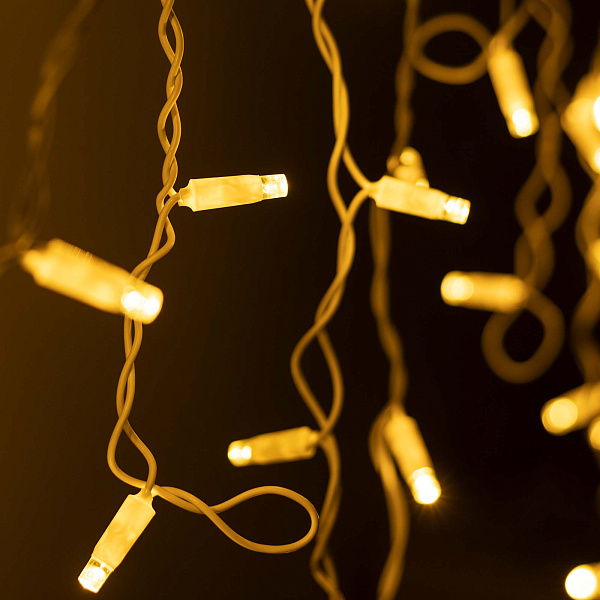 Светодиодная гирлянда ARD-EDGE-CLASSIC-2400x600-WHITE-88LED-MILK-FLASH Warm/Warm (230V, 6W) (Ardecoled, IP65) Lednikoff