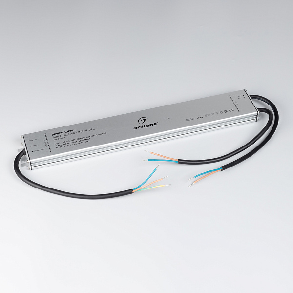 Блок питания ARPV-LG24400-LINEAR-PFC (24V, 16.6A, 400W) (Arlight, IP67 Металл, 5 лет) Lednikoff