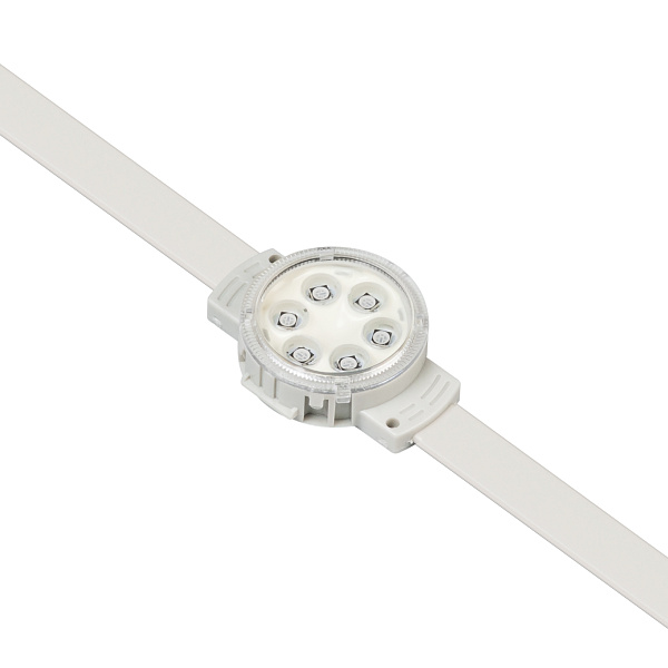 Модуль управляемый DMX-H6-D40 24V RGB (1.4W, IP67, 120 deg) (Arlight, Пластик, 3 года) Lednikoff