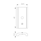 Держатель MAG-ORIENT-HOLDER (WH) (Arlight, Сталь)