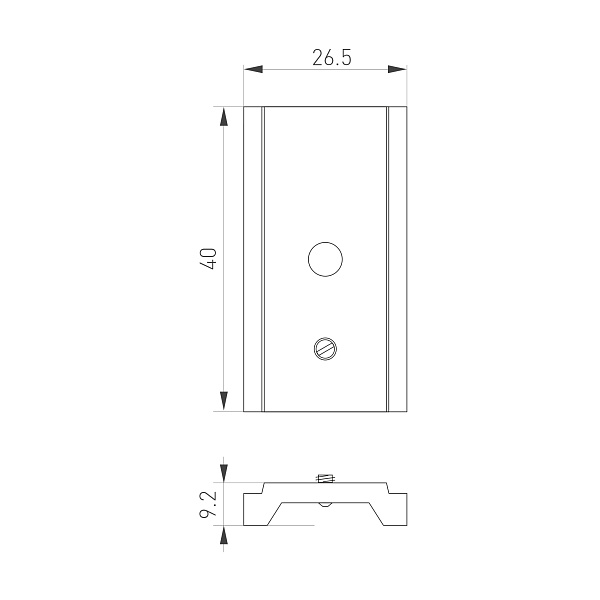 Держатель MAG-ORIENT-HOLDER (WH) (Arlight, Сталь)