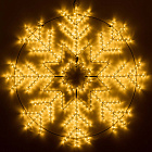 Фигура светодиодная ARD-SNOWFLAKE-M8-950x950-540LED Warm (230V, 33W) (Ardecoled, IP65) Lednikoff
