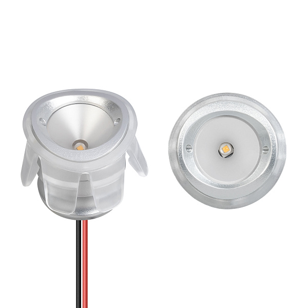 Светильник ALT-LODESTAR-HANDRAIL-R27-1.5W Warm3000 (GR, 70 deg, 12-24V) (Arlight, IP67 Металл, 3 года) Lednikoff