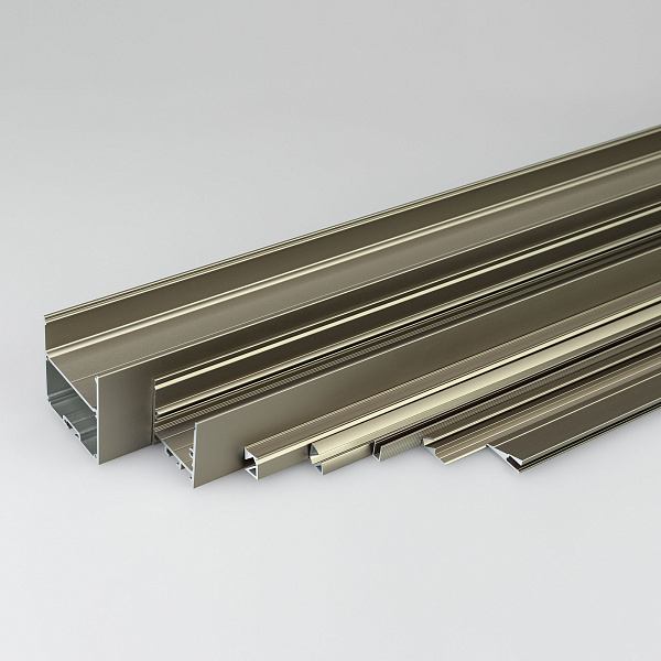 Профиль SL-MINI-SHELF-H9-2000 ANOD OLIVE GREY (Arlight, Алюминий) Lednikoff