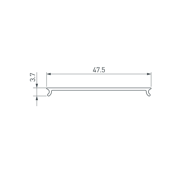 Экран STRETCH-S-50-CEIL-CENTER-10m OPAL (GAMMA50) (Arlight, -) Lednikoff