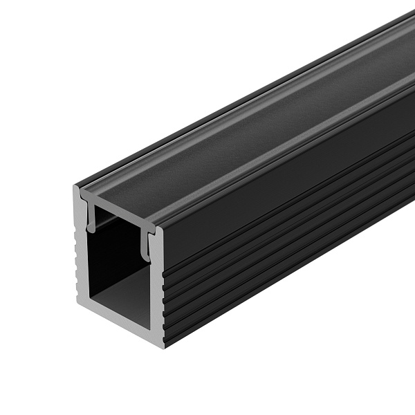 Профиль SL-MINI-8-2000 ANOD BLACK (Arlight, Алюминий) Lednikoff