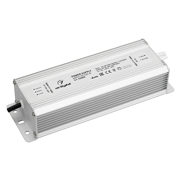 Блок питания ARPV-05100-B (5V, 20.0A, 100W) (Arlight, IP67 Металл, 3 года) Lednikoff