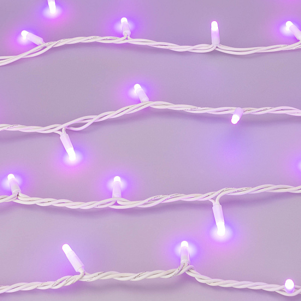 Светодиодная гирлянда ARD-STRING-PRO-10000-WHITE-95LED-MILK-LIVE RGBW-DMX (24V, 10W) (Ardecoled, IP65) Lednikoff