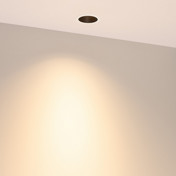 Светильник MS-ATLAS-BUILT-R58-10W Warm3000 (WH-BK, 35 deg, 230V) (Arlight, IP20 Металл, 5 лет) Lednikoff