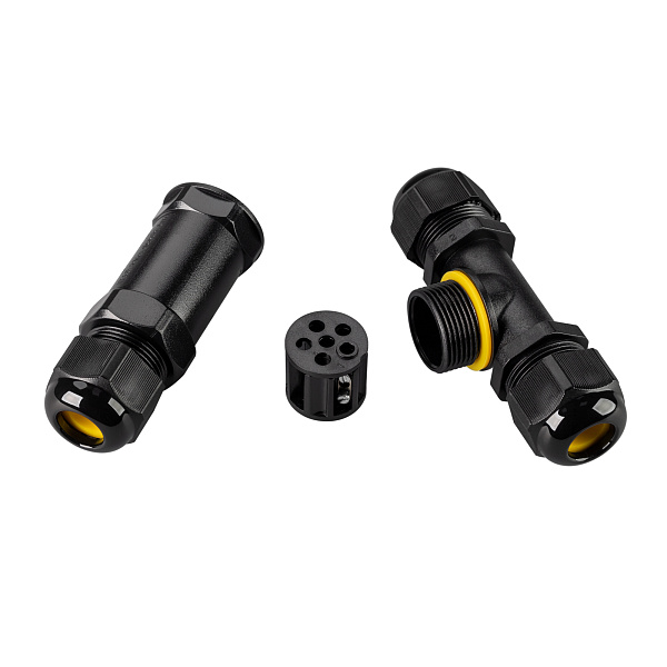 Коннектор NEO-GERM-5pin-T-WTW (4-8mm) (Arlight, IP68) Lednikoff