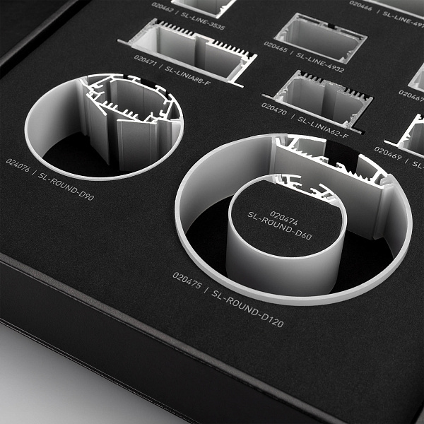 Набор профиля SL, S2 (LINE, LINIA, ROUND) (Arlight, -)