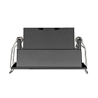 Светильник MS-ORIENT-BUILT-TURN-TC-S67x90-5W Warm3000 (BK-BK, 30 deg, 230V) (Arlight, IP20 Металл, 5 лет) Lednikoff