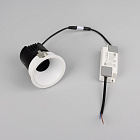 Светильник MS-ARADO-BUILT-R75-12W Warm3000 (WH-WH, 55 deg, 230V) (Arlight, IP20 Металл, 5 лет) Lednikoff