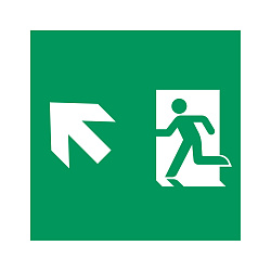 Пиктограмма EMGP-MARK-MA-LUP (Человек, Вверх-Влево) (Arlight, Пластик)