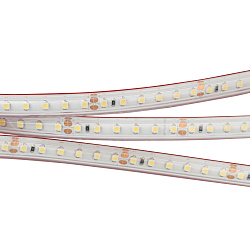 Светодиодная лента RTW 2-5000PS 24V White6000 2x (3528, 600 LED, LUX) (Arlight, 9.6 Вт/м, IP67)