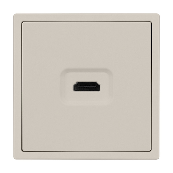 ARL NOBE Розетка HDMI софт-тач кашемир SCT-MHD1-SFPL-CA (Arlight, -) Lednikoff