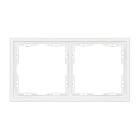 Рамка пластиковая FRM-NOBE-SFPL-2-WH (Arlight, Белый кварц) Lednikoff