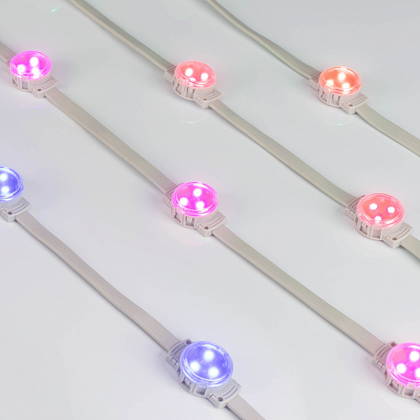 Модуль управляемый SPI-F3-D30 12V RGB-RAM-Auto (0.6W, IP68, 120 deg) (Arlight, Пластик, 3 года) Lednikoff