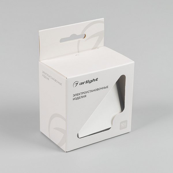 Механизм выключателя одноклавишный перекрёстный SWT-MKX1-PL-WH-V (250V, 10A) (Arlight, -) Lednikoff