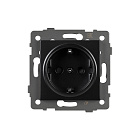 Механизм электрической розетки SCT-MEU1-PL-BK-V (250V, 16A) (Arlight, -) Lednikoff