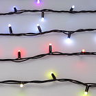 Светодиодная гирлянда ARD-STRING-PRO-10000-BLACK-95LED-MILK-LIVE RGBW-DMX (24V, 10W) (Ardecoled, IP65) Lednikoff