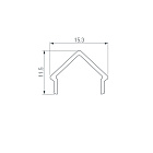 Экран ARH-DECORE-S12 Square Clear (Arlight, Пластик) Lednikoff