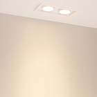 Светильник MS-VORTEX-BUILT-S210x117-2x20W Warm3000 (WH-WH, 20 deg, 230V) (Arlight, IP20 Металл, 5 лет) Lednikoff