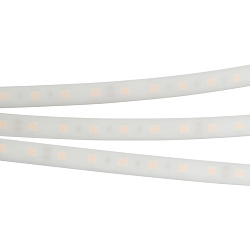 Светодиодная лента RTW 2-5000PW 24V White6000 2x (5060, 300 LED, LUX) (Arlight, 14.4 Вт/м, IP66)