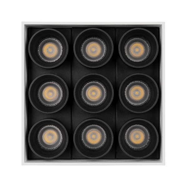 Светильник SP-ORIENT-SURFACE-TC-S95x95-20W Warm3000 (WH, 30 deg, 230V) (Arlight, IP20 Металл, 5 лет) Lednikoff