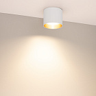 Светильник SP-BISCOTTO-R90-8W Warm3300-MIX (WH-GD, 80 deg, 230V) (Arlight, IP54 Металл, 5 лет) Lednikoff