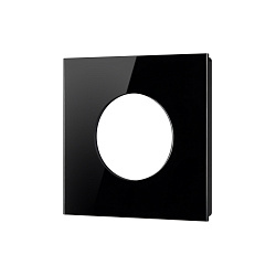 Рамка стеклянная FRM-GLARE-GC-1-BK (Arlight, -)