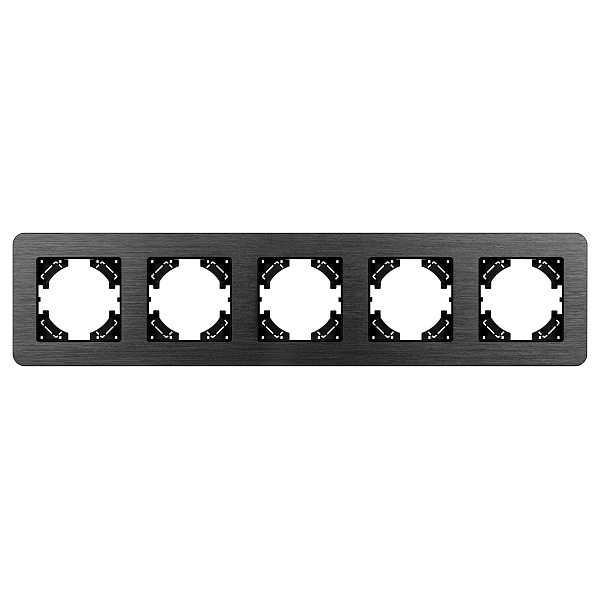 Рамка алюминиевая FRM-AKIRY-AL-5-BK (Arlight, -) Lednikoff