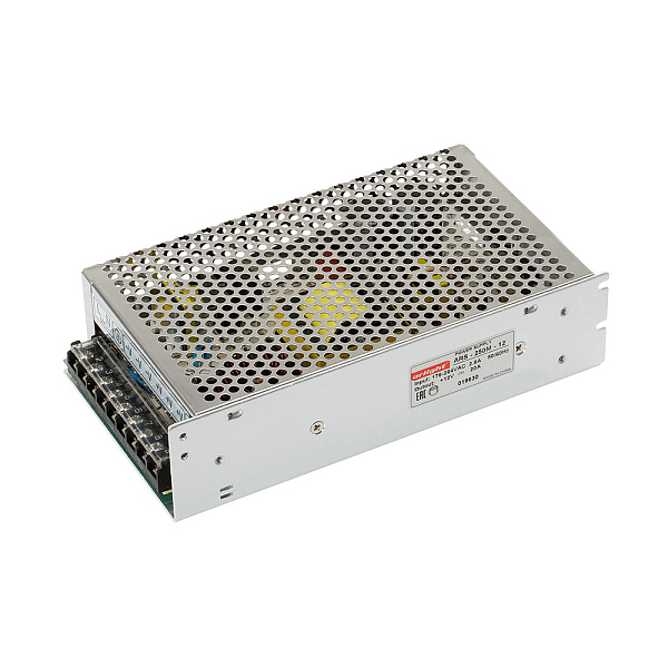 Блок питания HTS-250M-12 (12V, 20A, 240W) (Arlight, IP20 Сетка, 3 года) Lednikoff