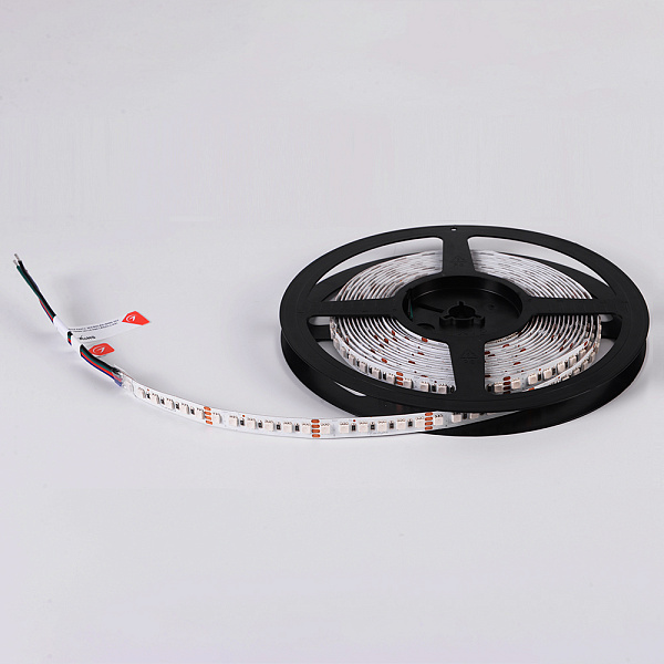 Светодиодная лента RT 2-5000 24V RGB 10mm (4040, 120 LED/m, LUX) (Arlight, 13.2 Вт/м, IP20) Lednikoff