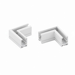 Коннектор угловой MAG-MICROCOSM-CON-L90 (WH) (Arlight, IP20 Металл, 3 года)